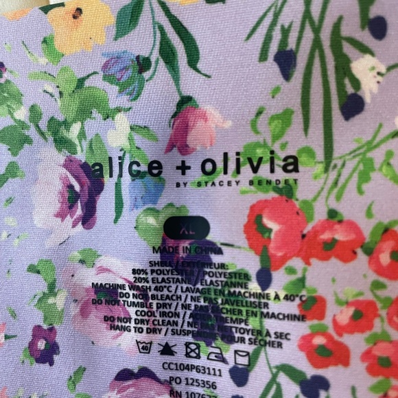 NWT Alice & Olivia Activewear Leggings - Picture 16 of 16